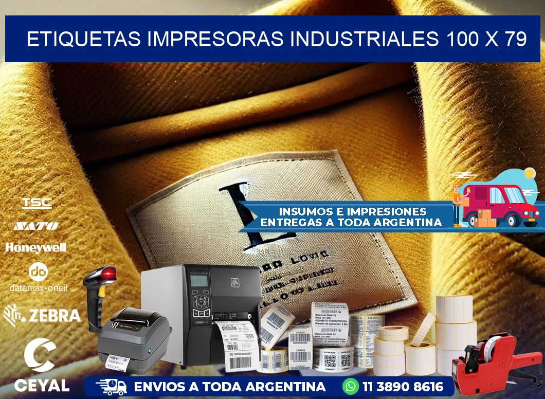 etiquetas impresoras industriales 100 x 79