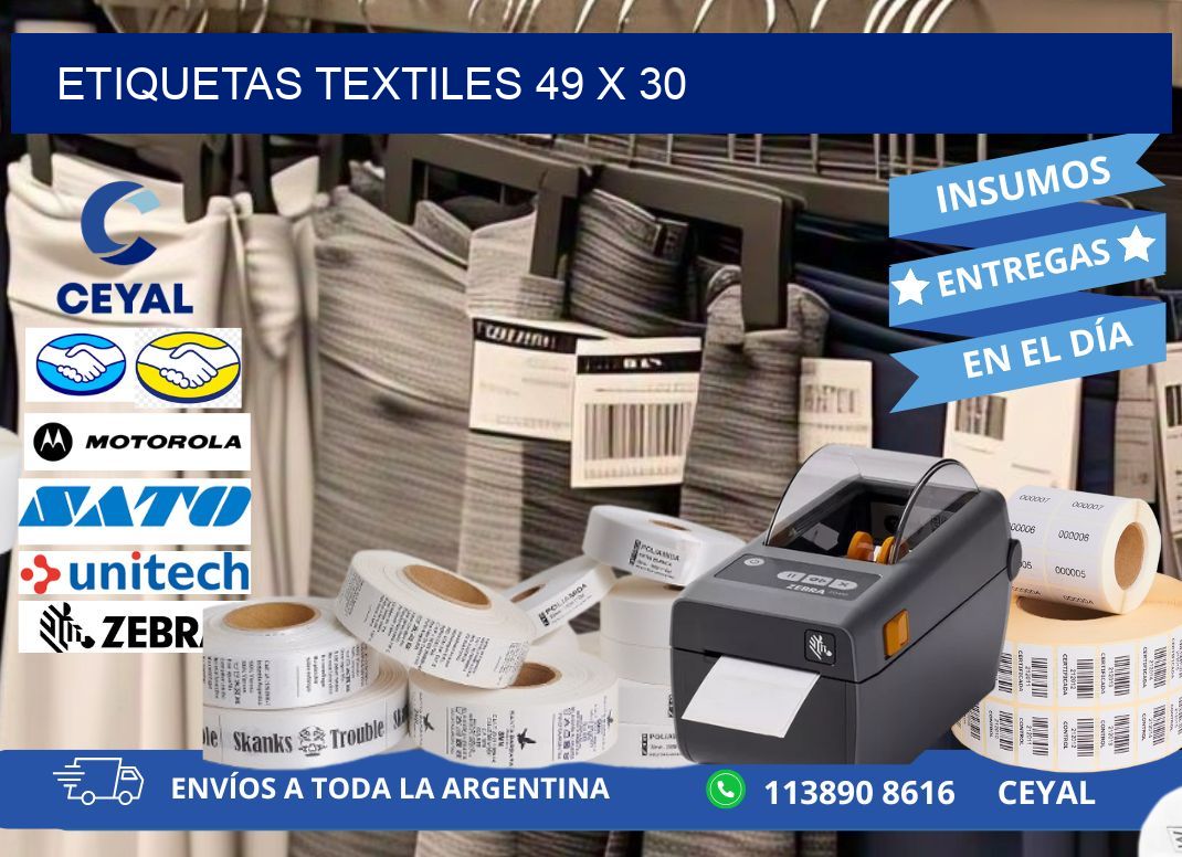 etiquetas textiles 49 x 30