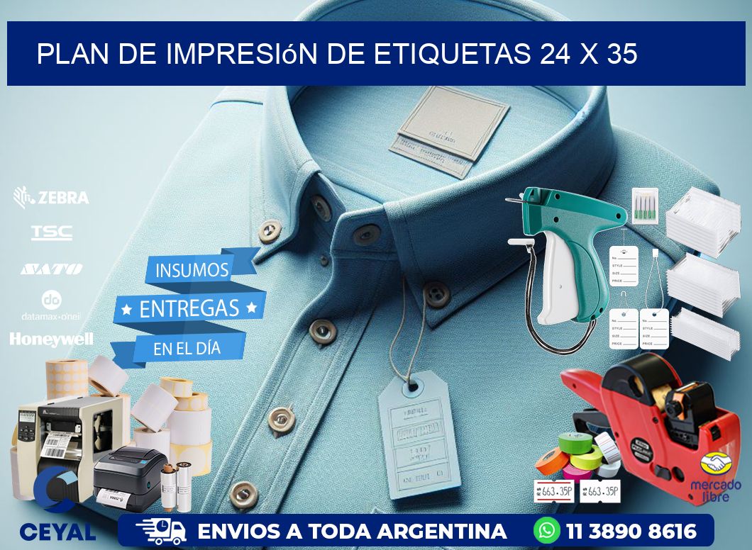 plan de impresión de etiquetas 24 x 35