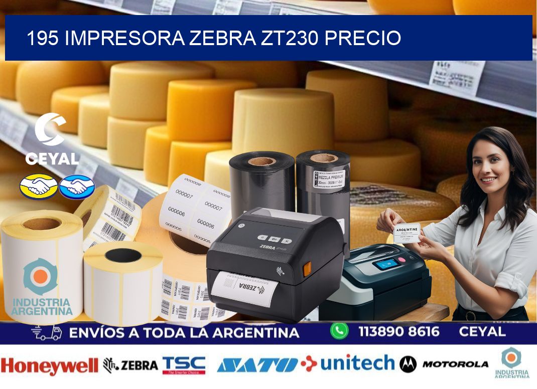 195 Impresora Zebra ZT230 precio