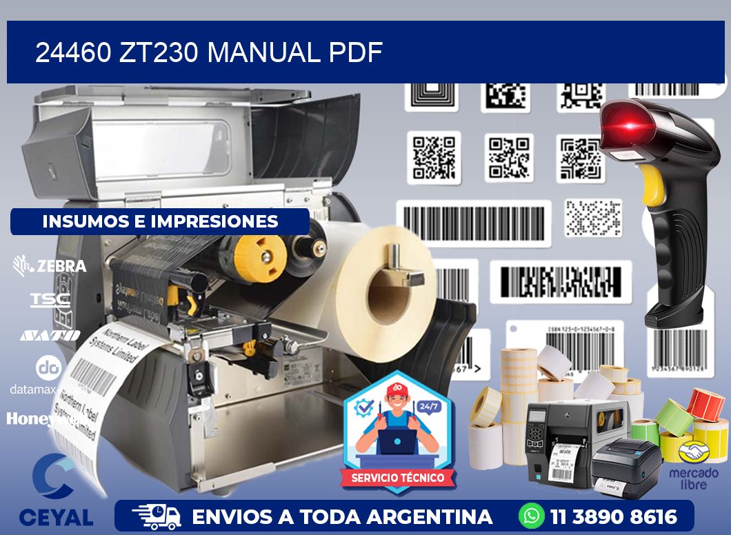 24460 ZT230 manual PDF