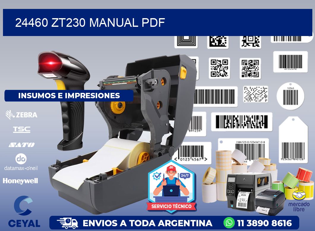 24460 ZT230 manual PDF