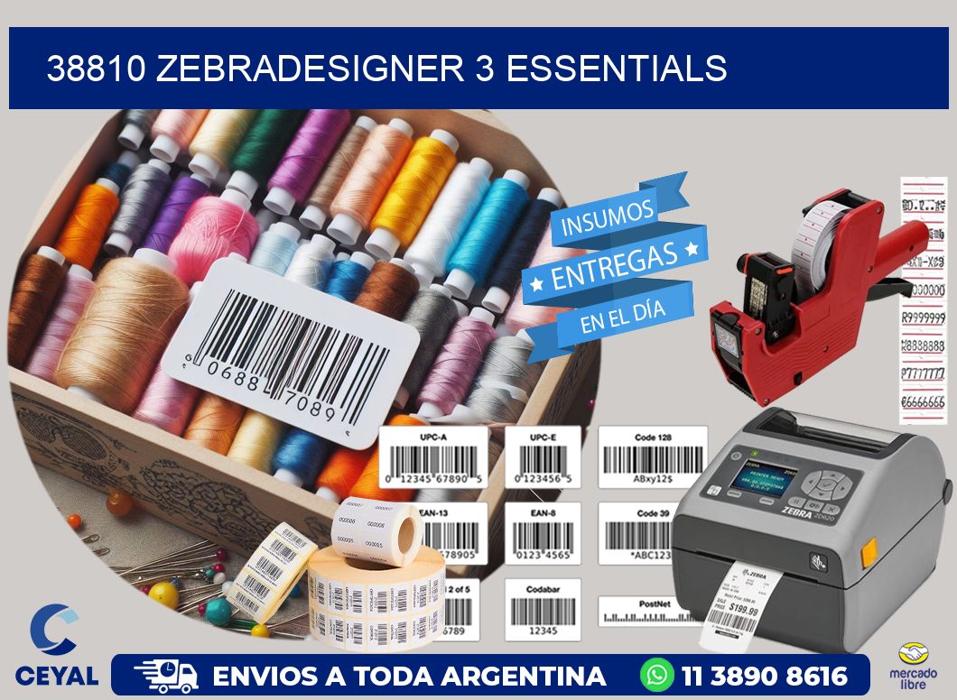 38810 ZebraDesigner 3 Essentials