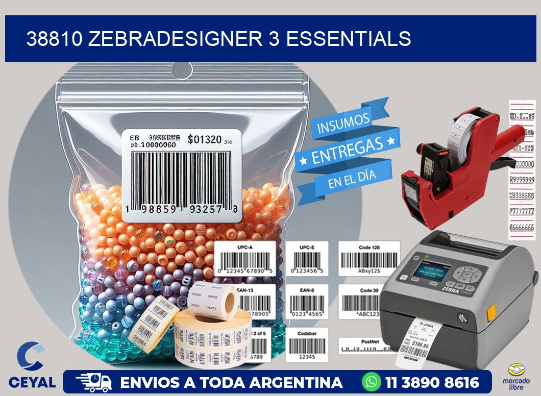 38810 ZebraDesigner 3 Essentials