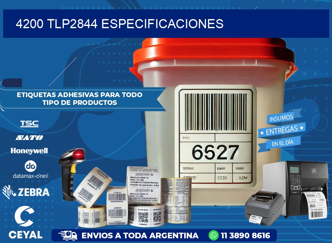 4200 TLP2844 especificaciones