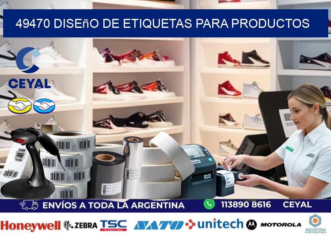 49470 Diseño de etiquetas para productos