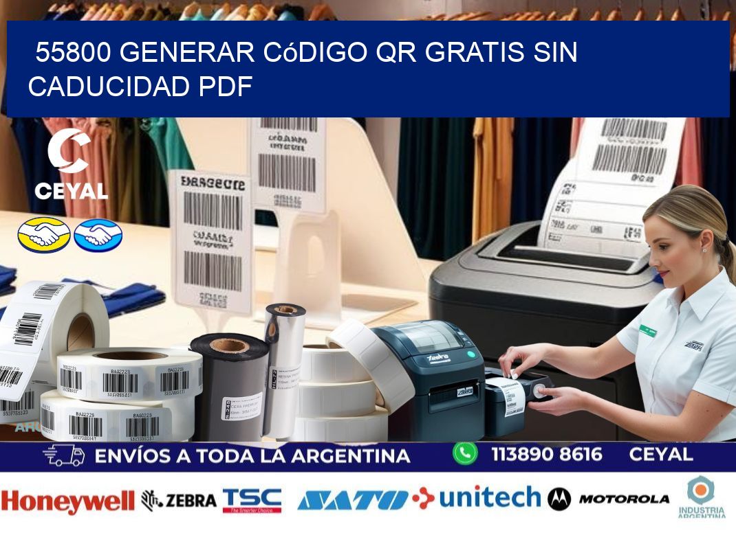 55800 Generar código QR gratis sin caducidad PDF