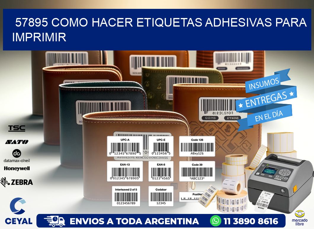 57895 Como hacer etiquetas adhesivas para imprimir