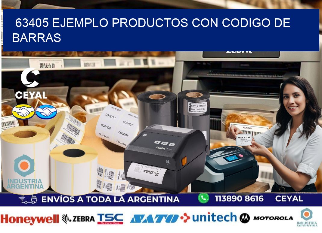 63405 ejemplo productos con codigo de barras
