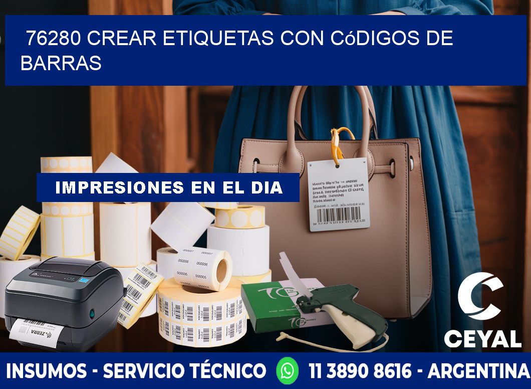 76280 Crear etiquetas con códigos de barras