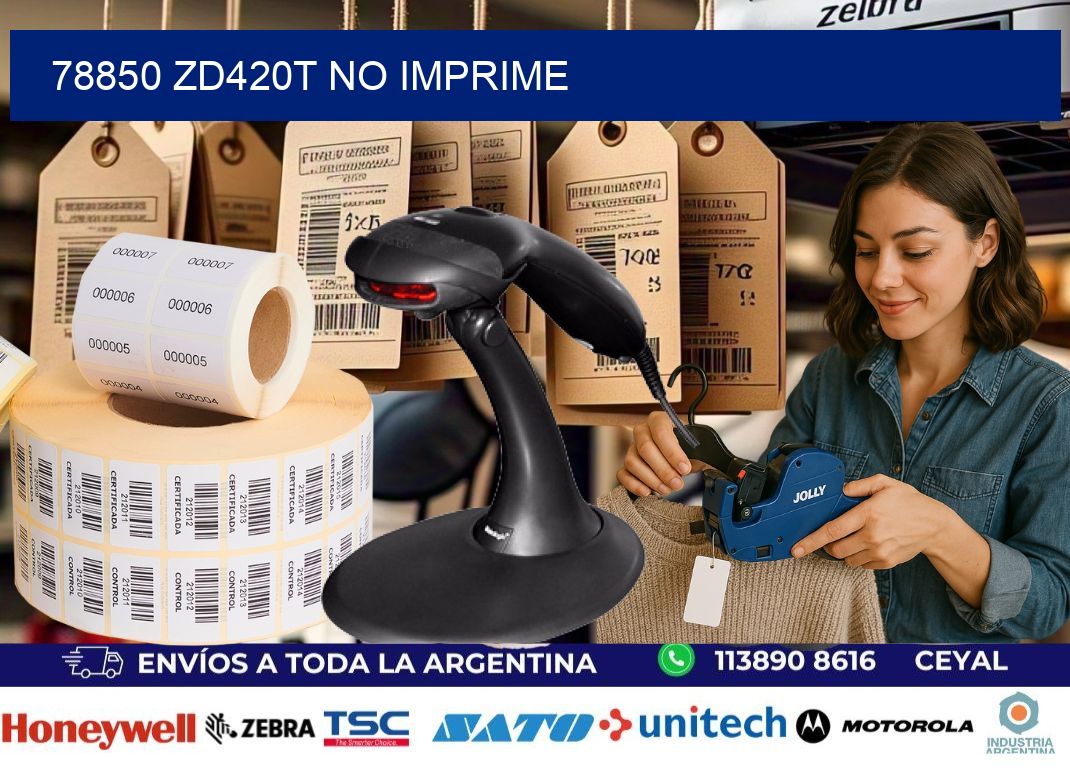 78850 ZD420t no imprime