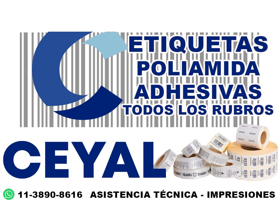 85730 etiqueta de tela zebra
