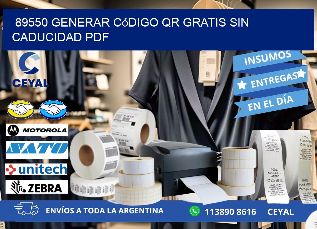 89550 Generar código QR gratis sin caducidad PDF