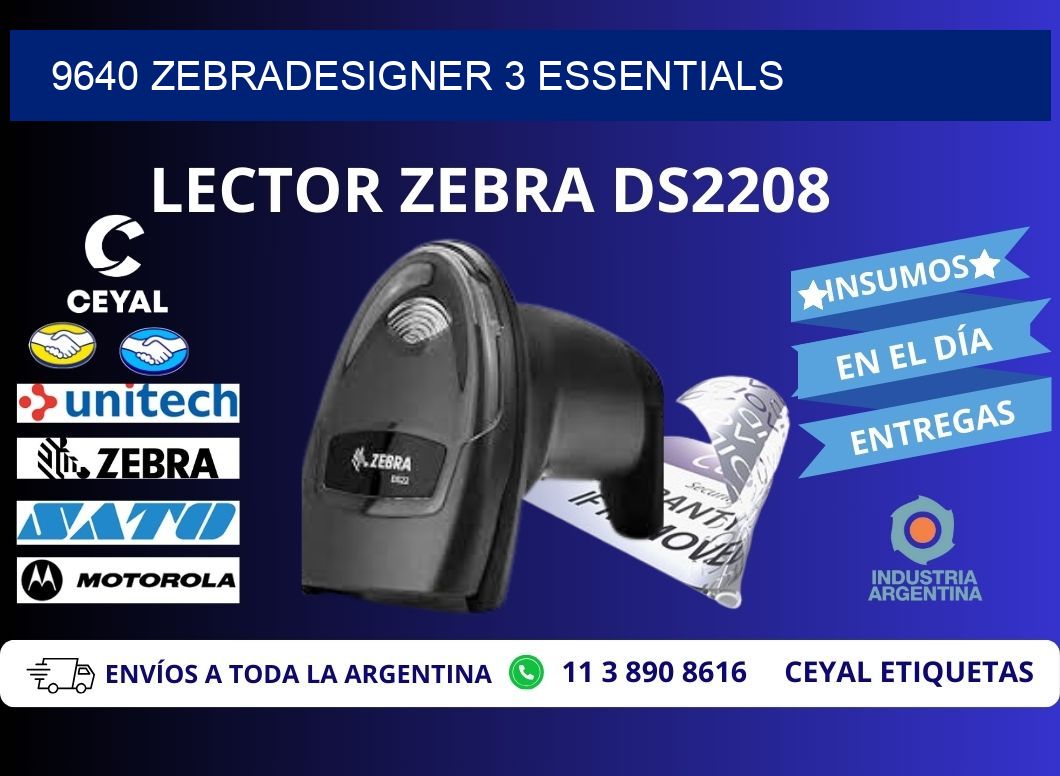 9640 ZebraDesigner 3 Essentials