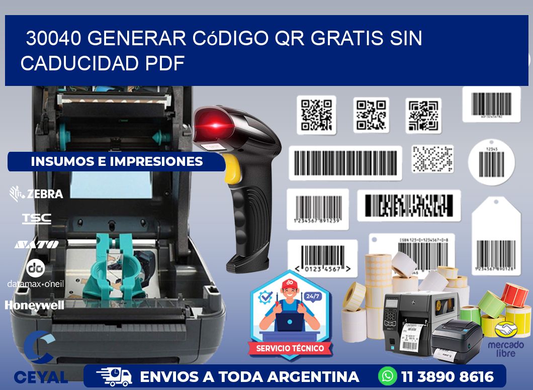 30040 Generar código QR gratis sin caducidad PDF