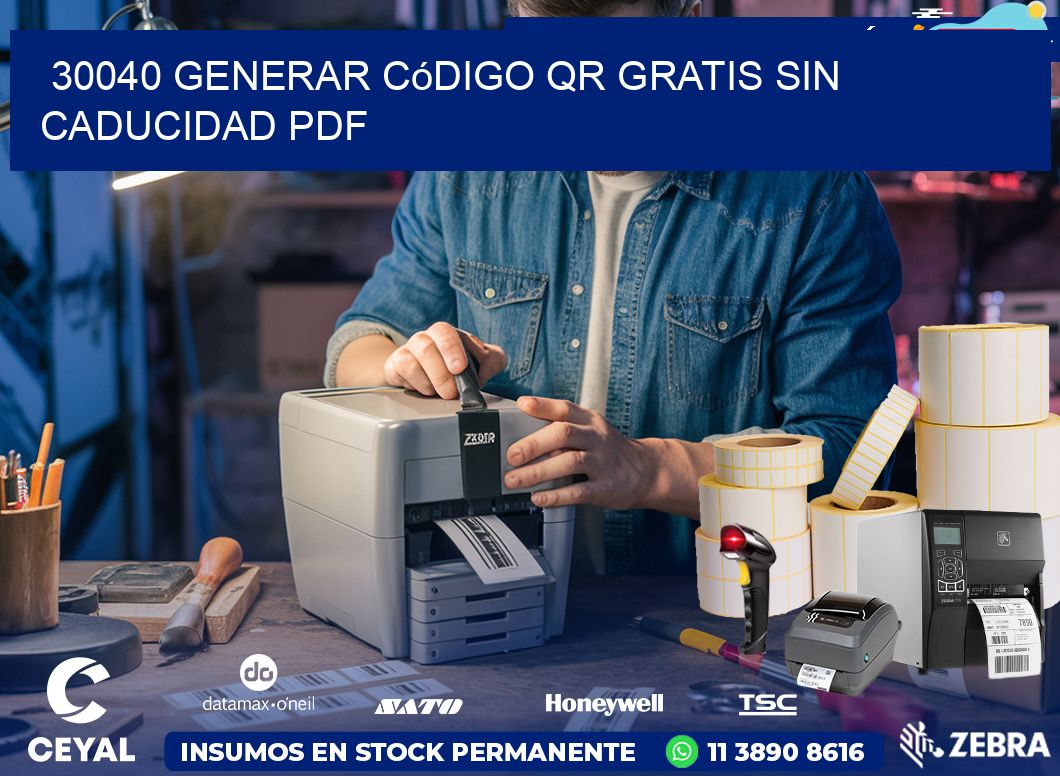 30040 Generar código QR gratis sin caducidad PDF