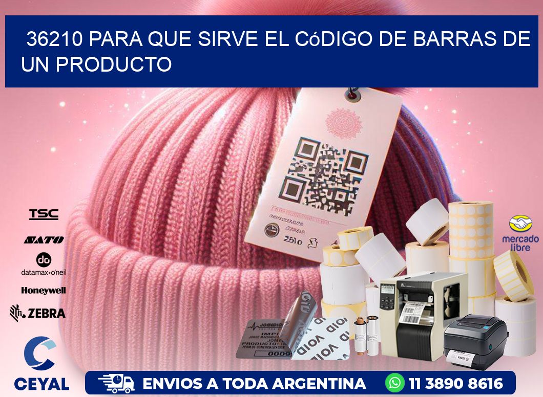 36210 Para que sirve el código de barras de un producto