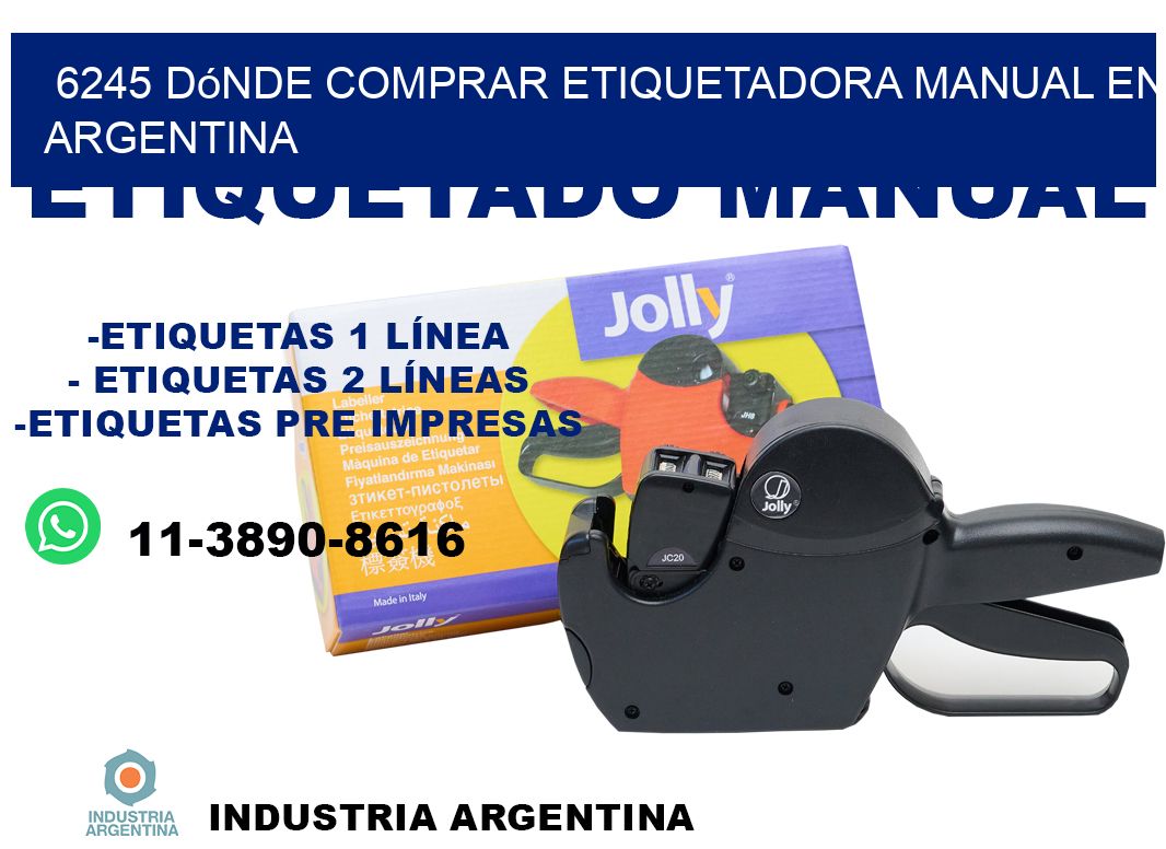 6245 dónde comprar etiquetadora manual en argentina