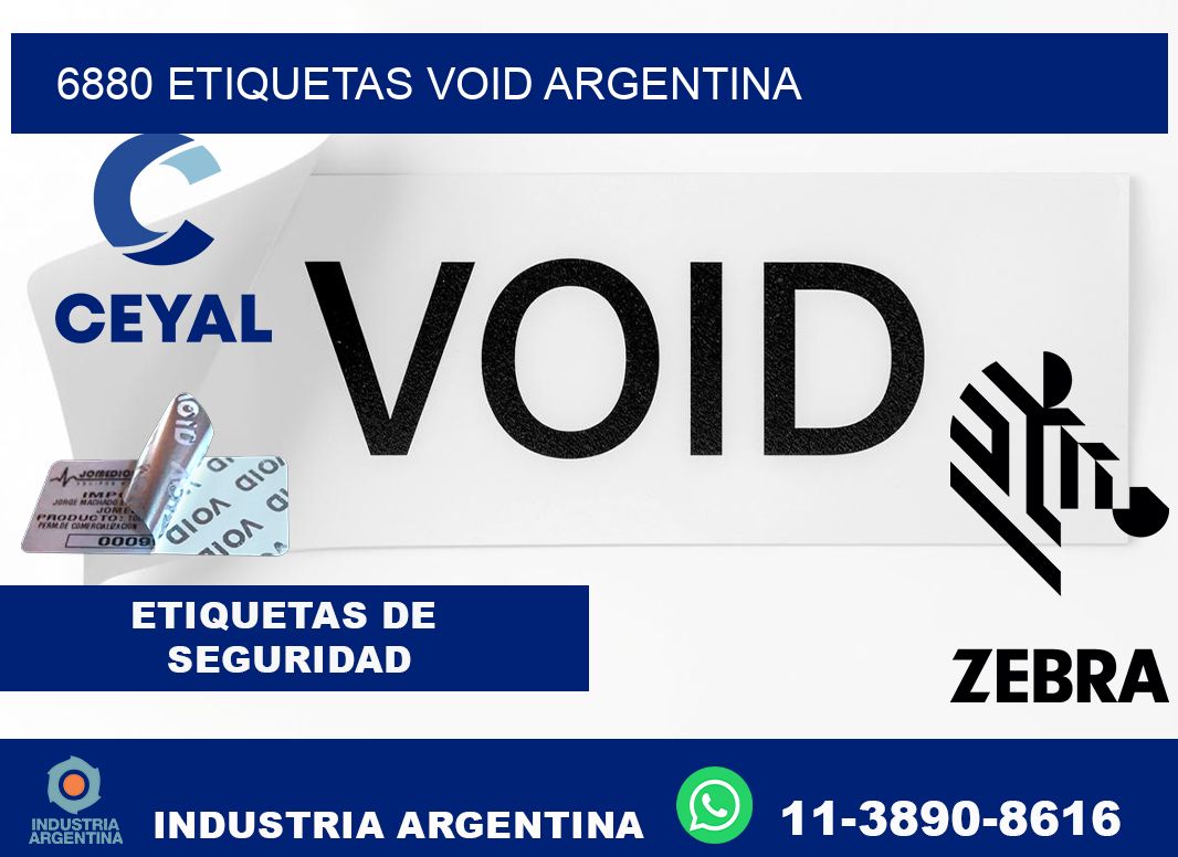 6880 etiquetas void argentina