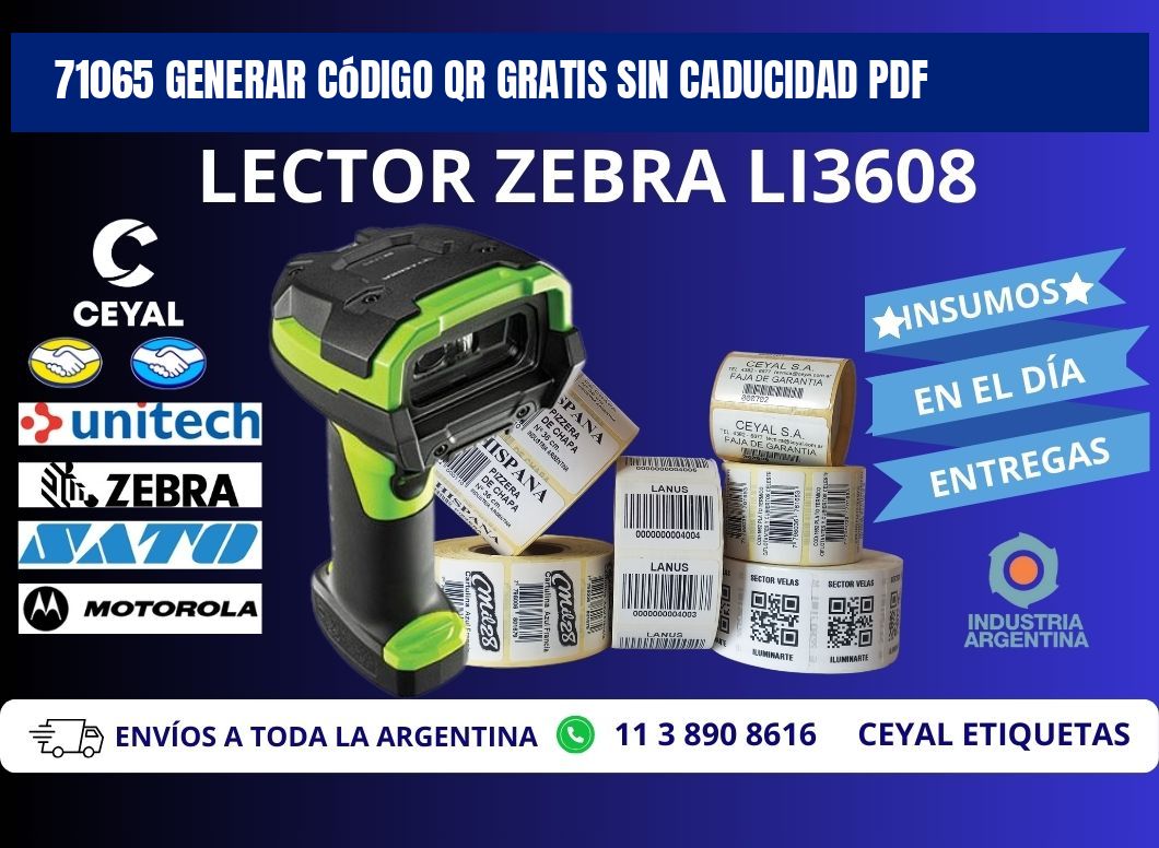 71065 Generar código QR gratis sin caducidad PDF