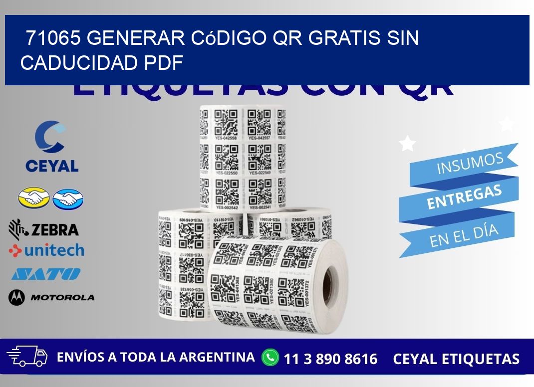 71065 Generar código QR gratis sin caducidad PDF