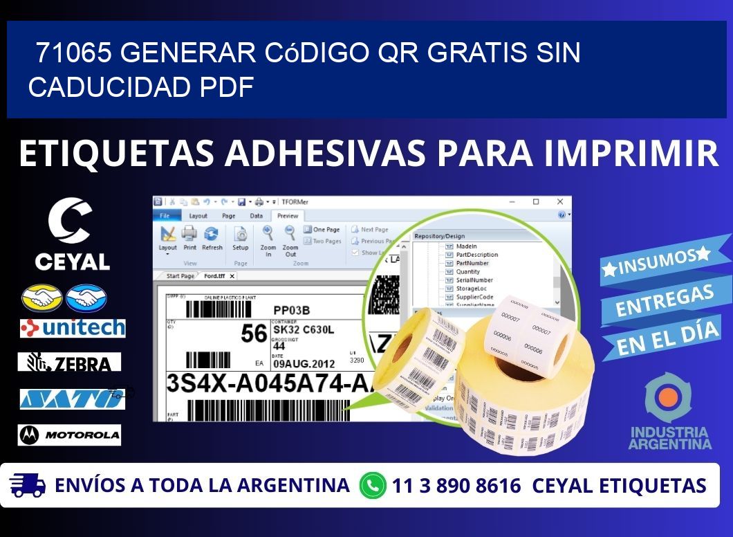71065 Generar código QR gratis sin caducidad PDF