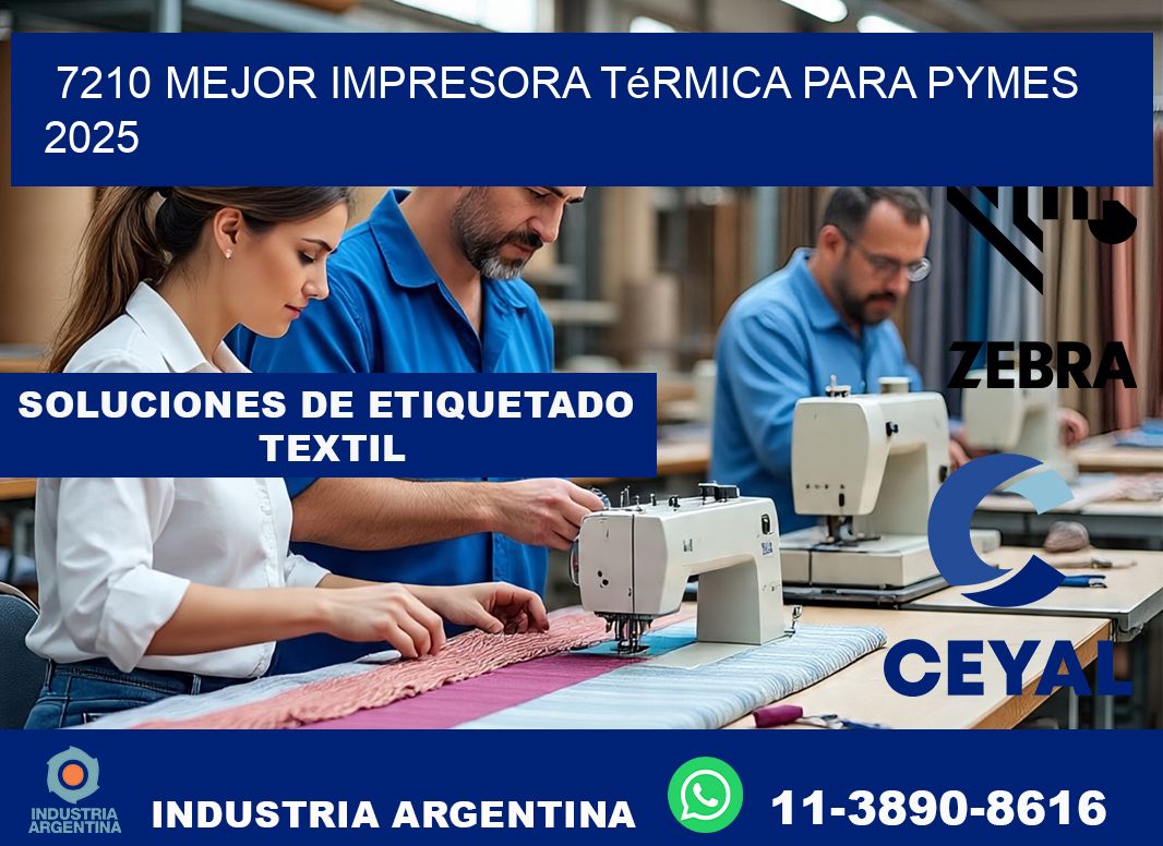 7210 mejor impresora térmica para pymes 2025