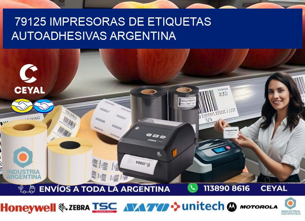 79125 Impresoras de etiquetas autoadhesivas argentina