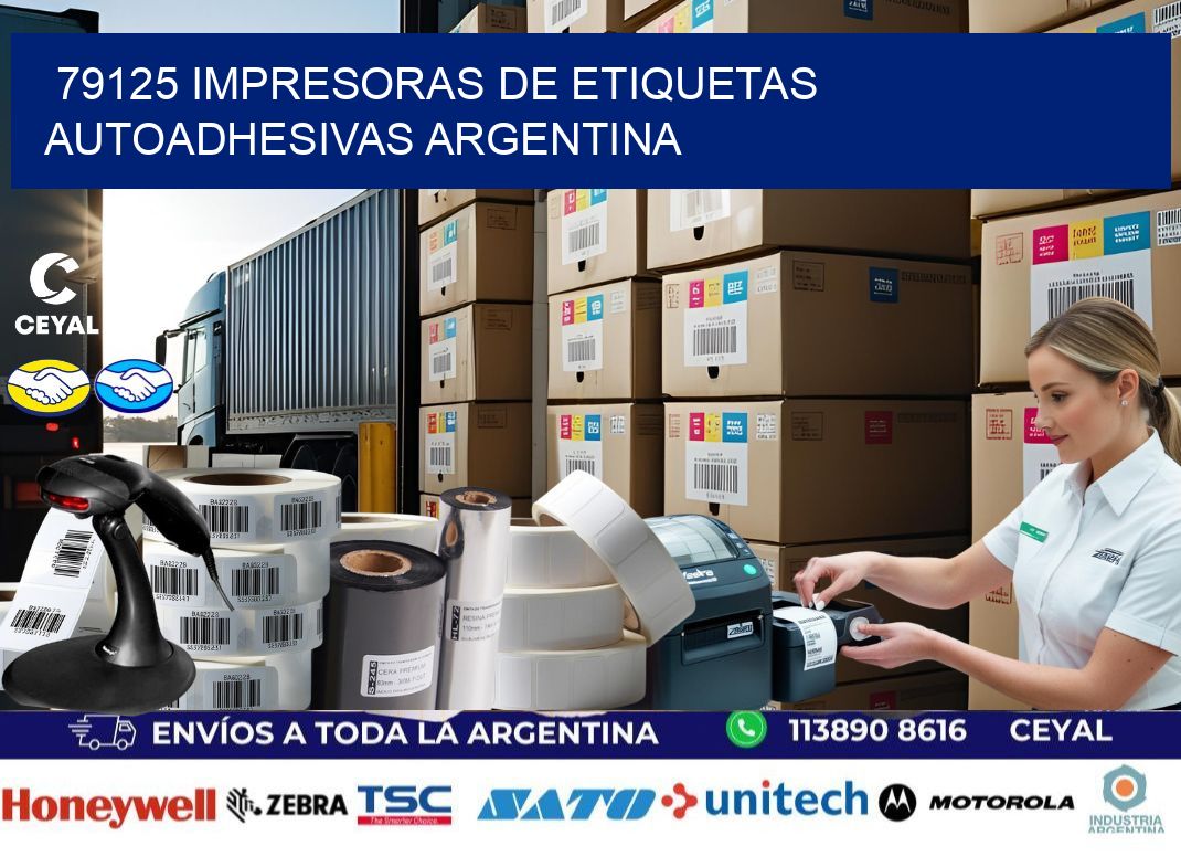 79125 Impresoras de etiquetas autoadhesivas argentina