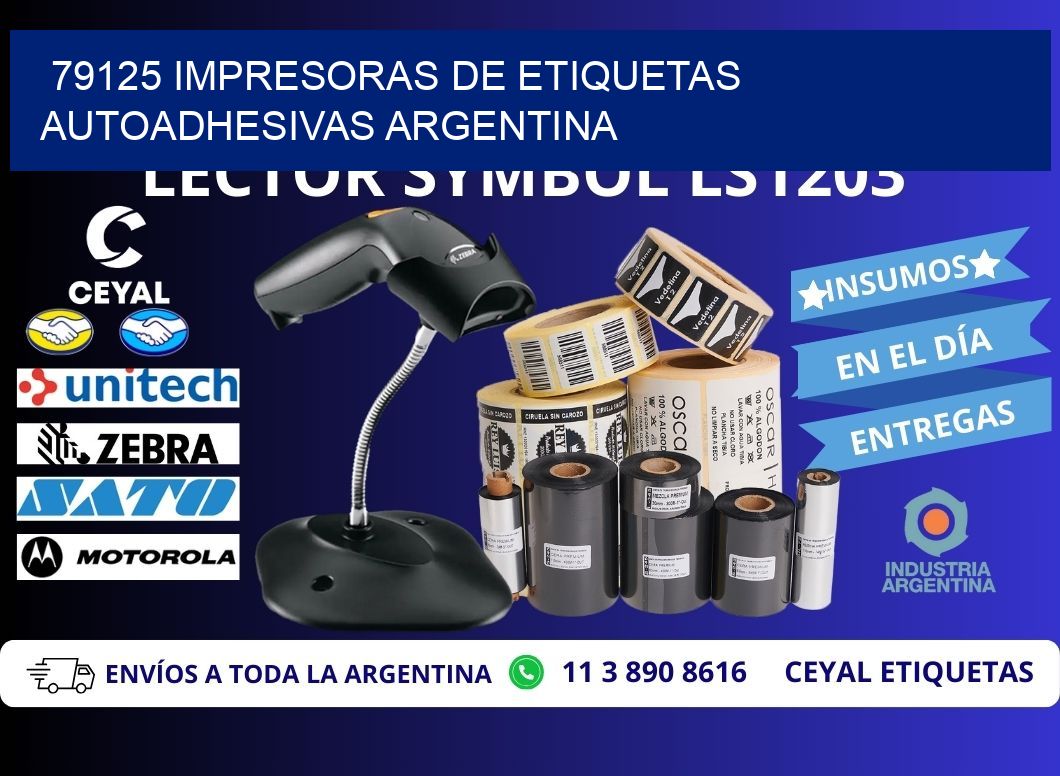 79125 Impresoras de etiquetas autoadhesivas argentina