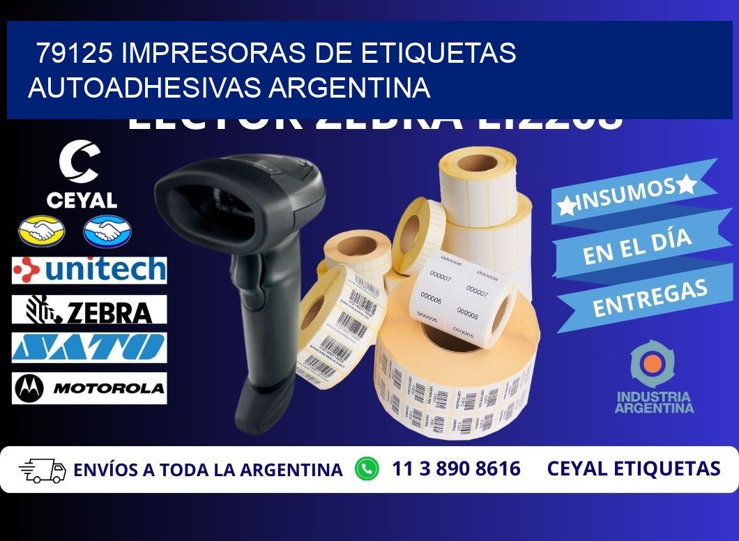 79125 Impresoras de etiquetas autoadhesivas argentina
