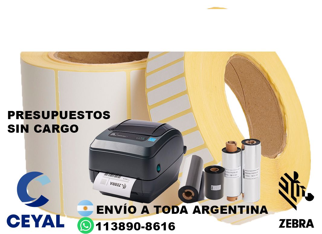 83850 Etiquetas de papel térmico impresas personalizadas