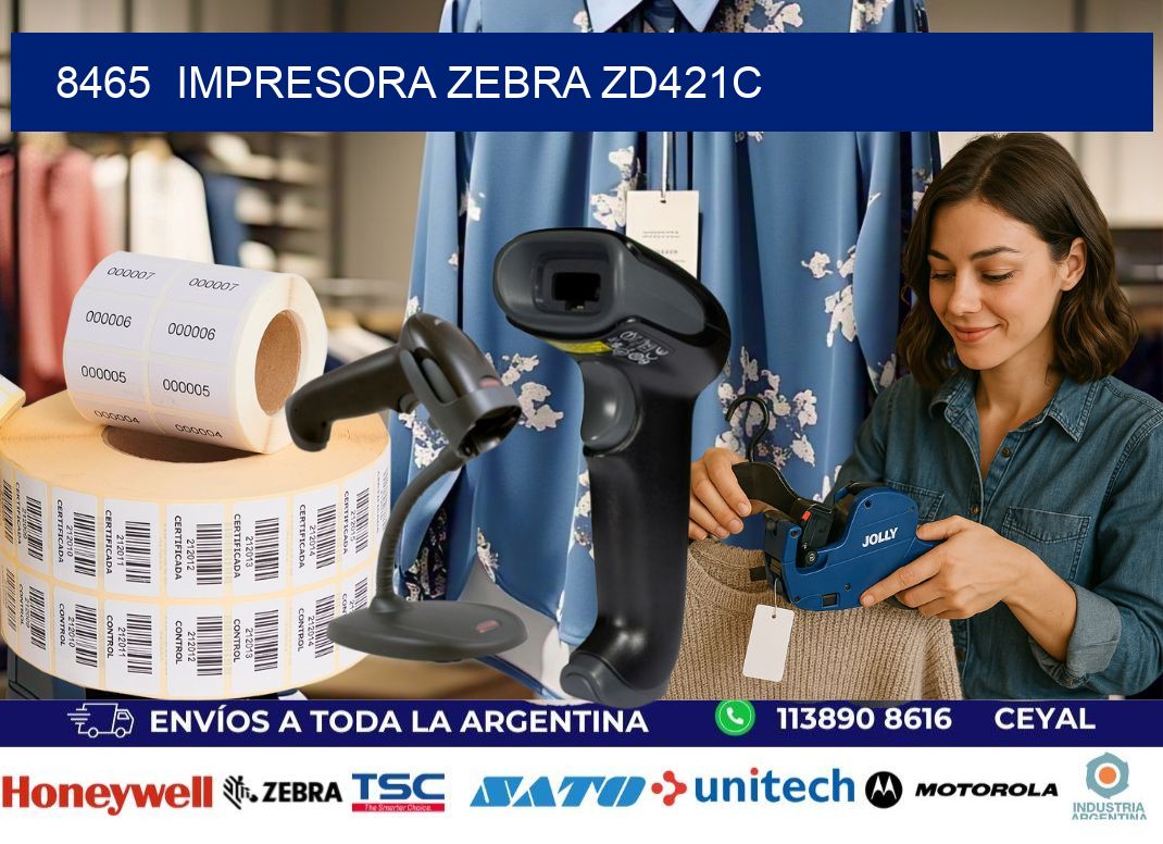 8465 Impresora Zebra zd421c
