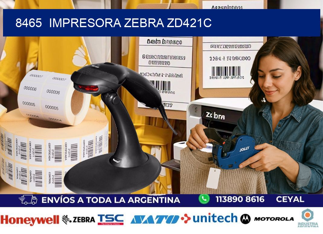 8465 Impresora Zebra zd421c