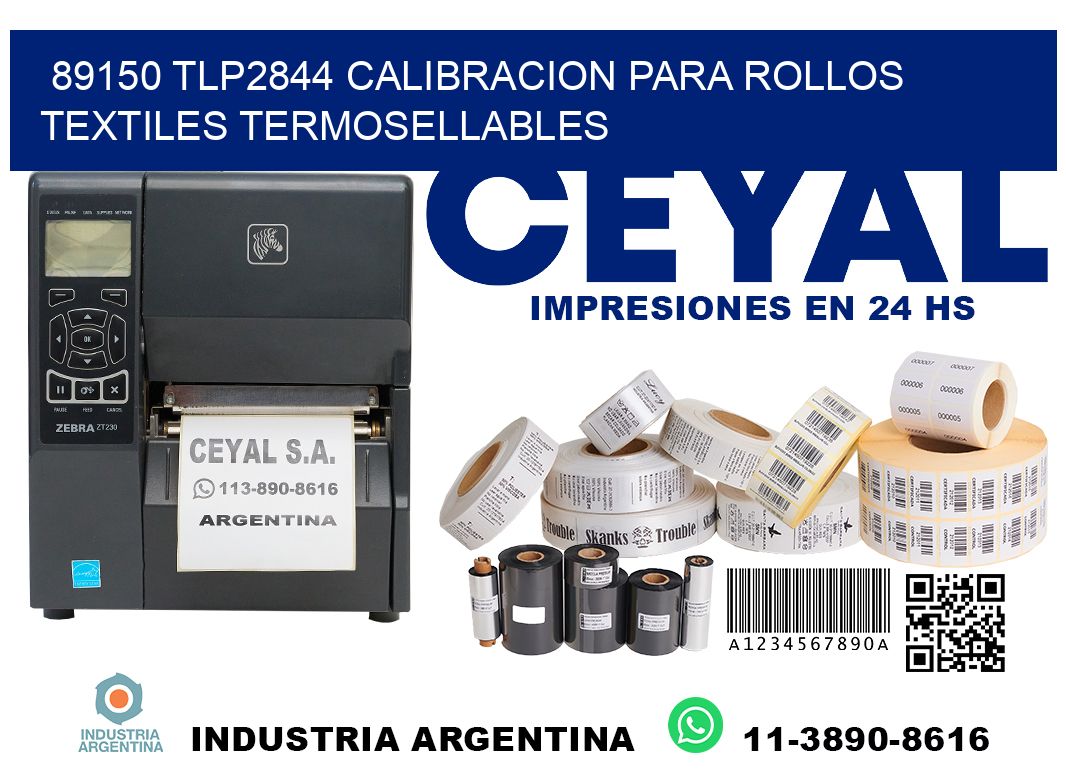 89150 tlp2844 calibracion para rollos textiles termosellables