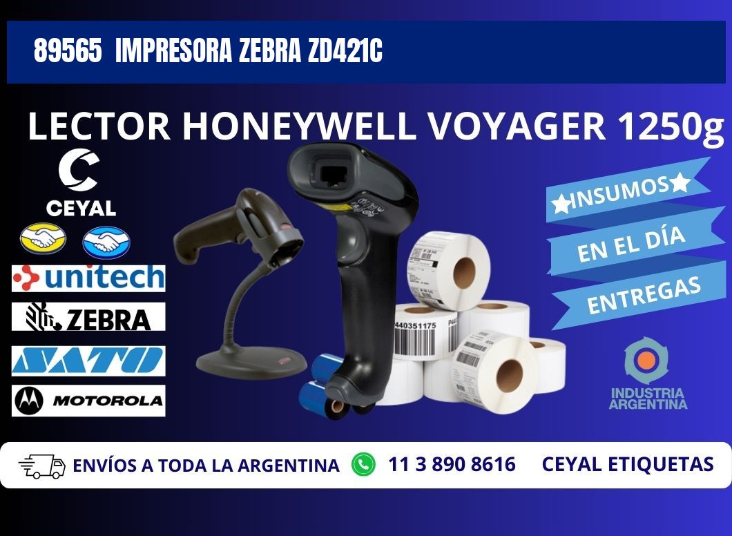 89565 Impresora Zebra zd421c