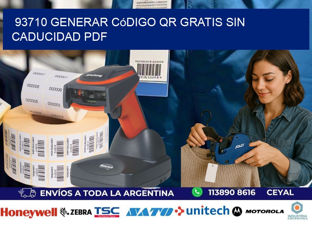 93710 Generar código QR gratis sin caducidad PDF