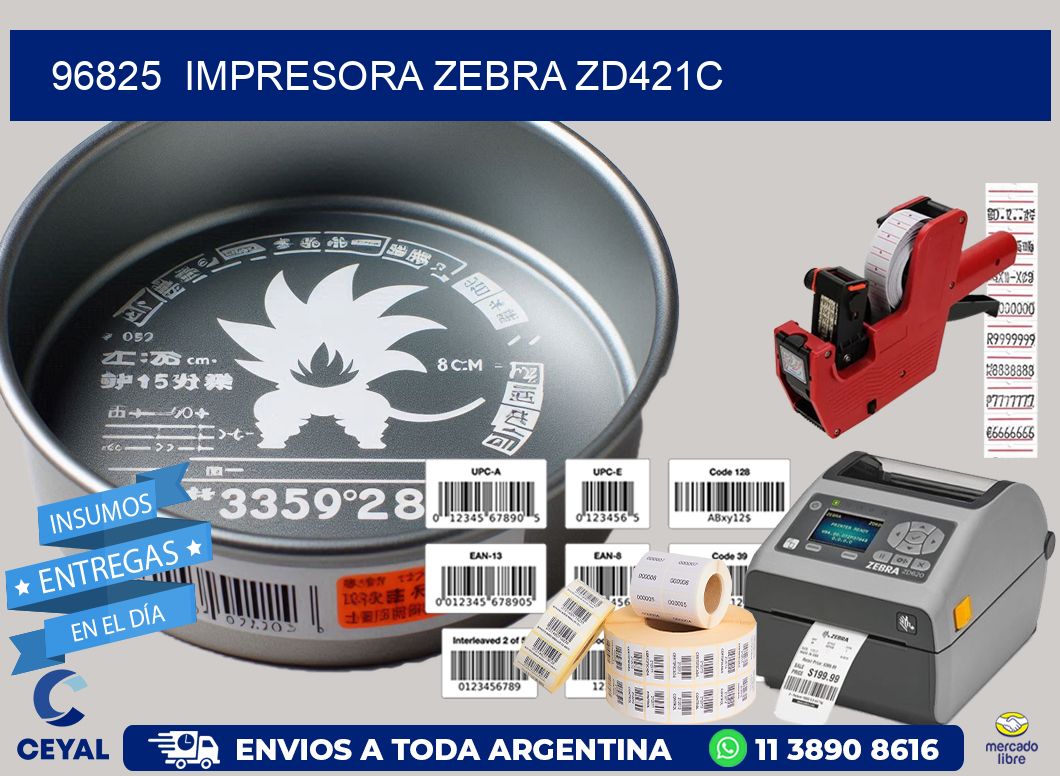 96825  Impresora Zebra zd421c