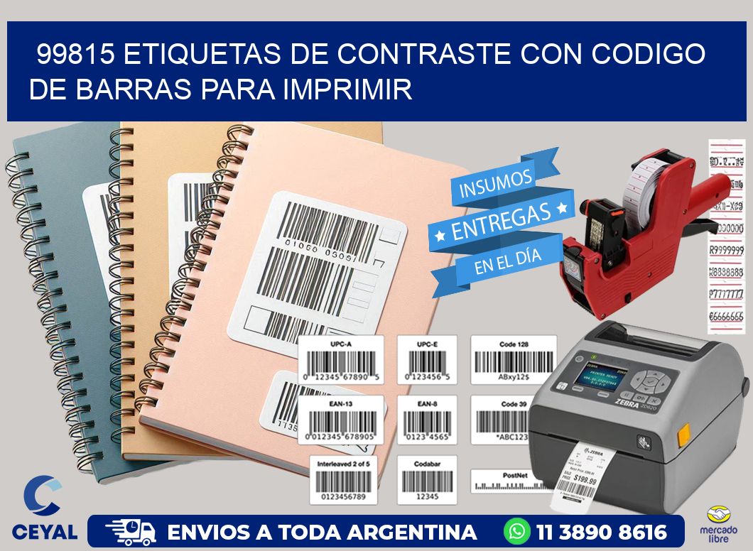 99815 etiquetas de contraste con codigo de barras para imprimir