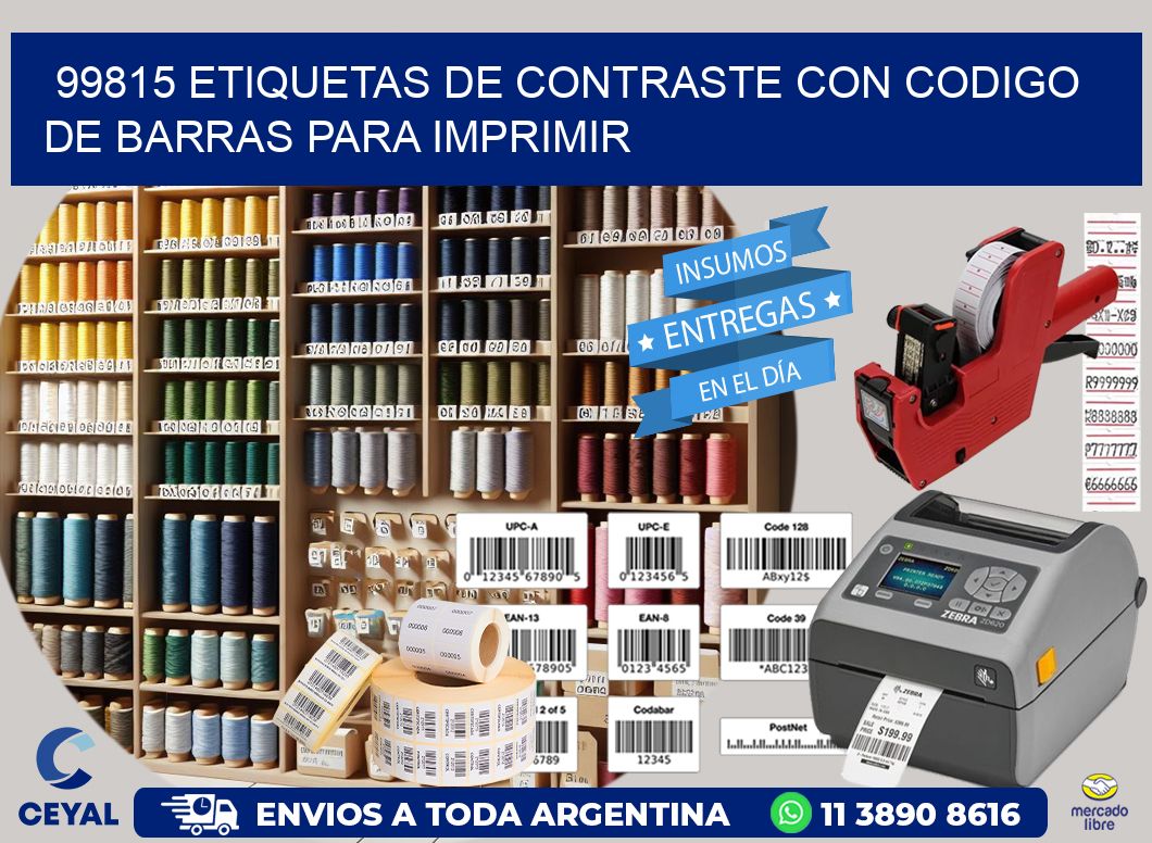 99815 etiquetas de contraste con codigo de barras para imprimir
