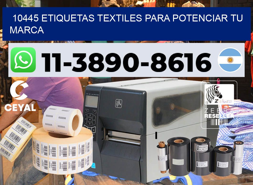 10445 Etiquetas textiles para potenciar tu marca
