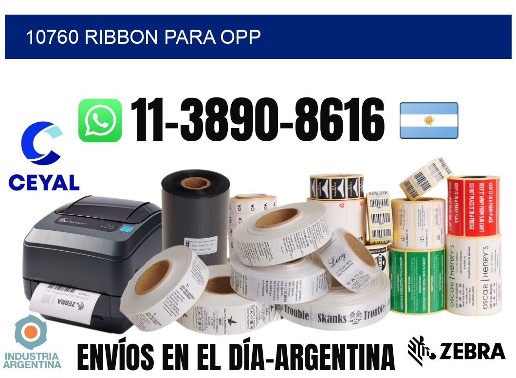 10760 ribbon para opp