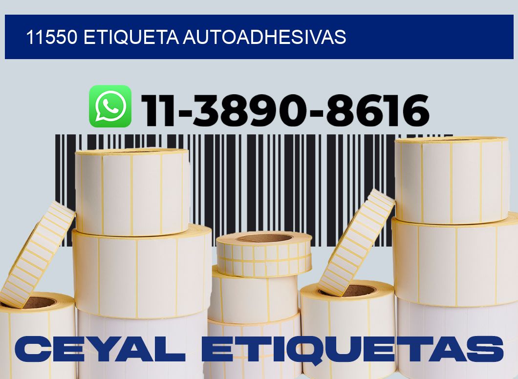 11550 etiqueta autoadhesivas