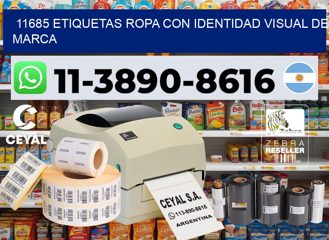 11685 Etiquetas ropa con identidad visual de marca