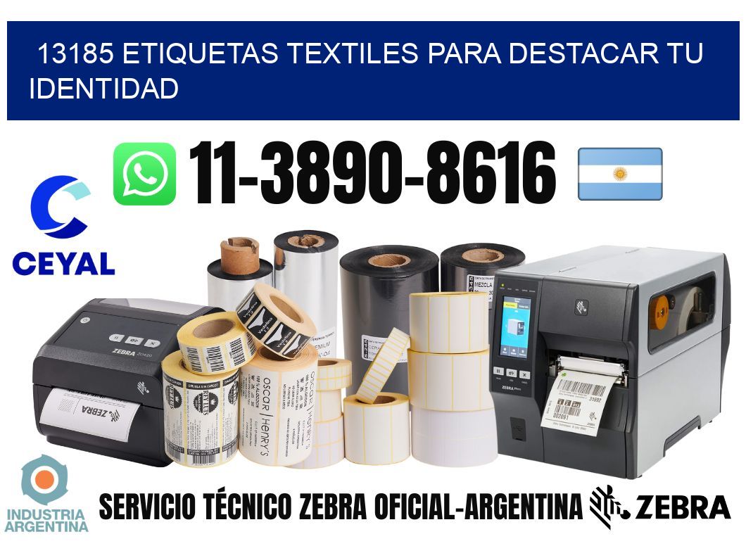 13185 Etiquetas textiles para destacar tu identidad