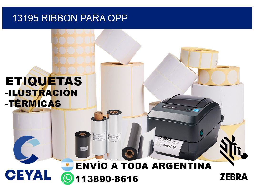 13195 ribbon para opp