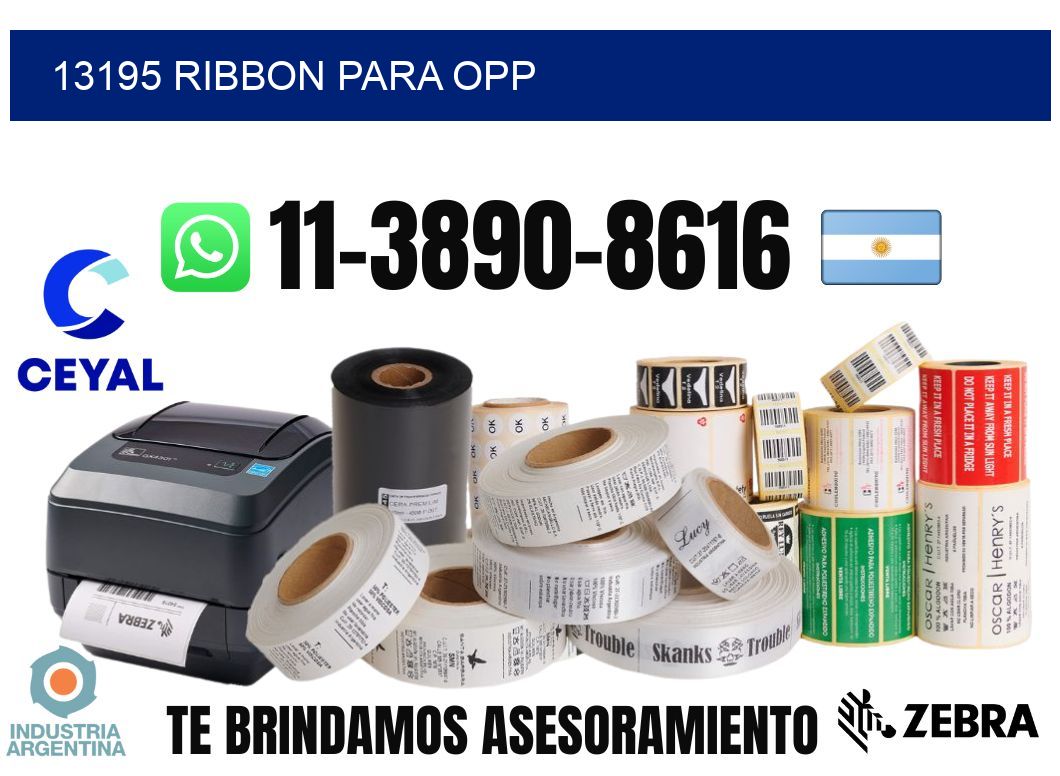 13195 ribbon para opp