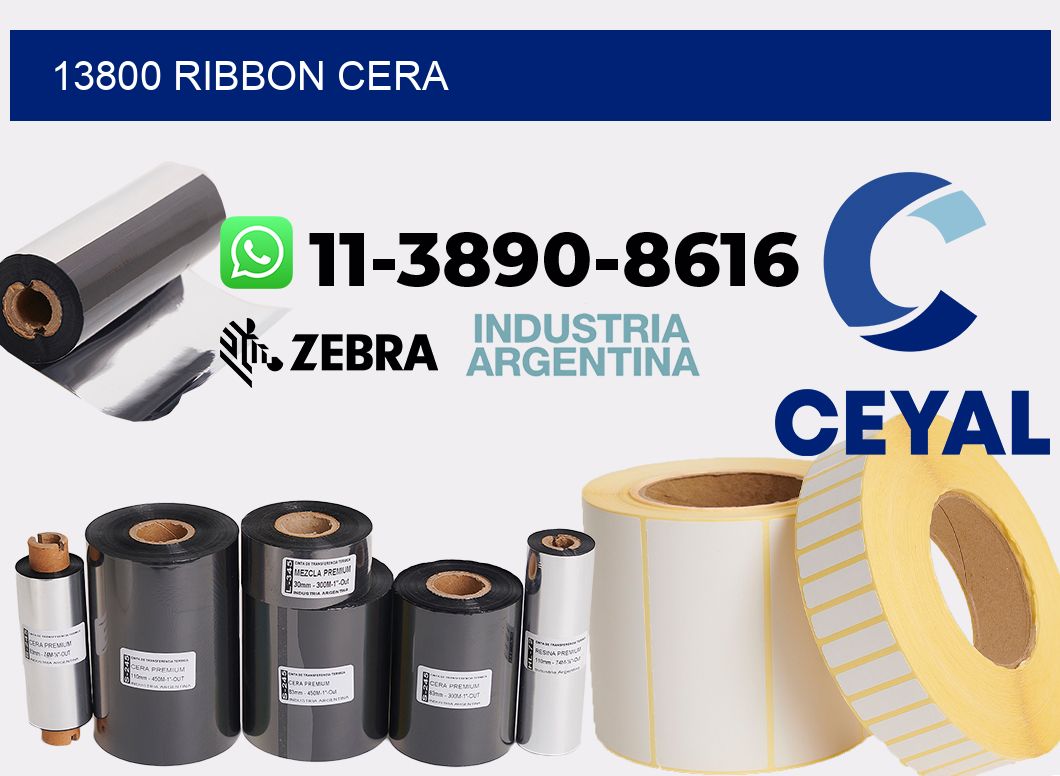 13800 ribbon cera