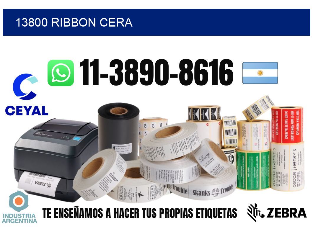 13800 ribbon cera