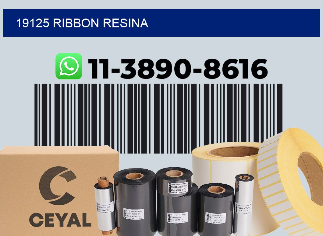 19125 ribbon resina